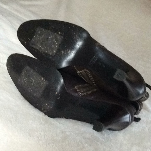 Coach Nancie Leather Heeled Booties - Picture 5 of 8